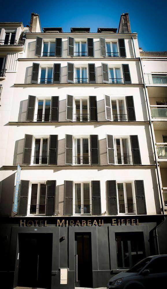Hotel Mirabeau Eiffel Paris Eksteriør bilde